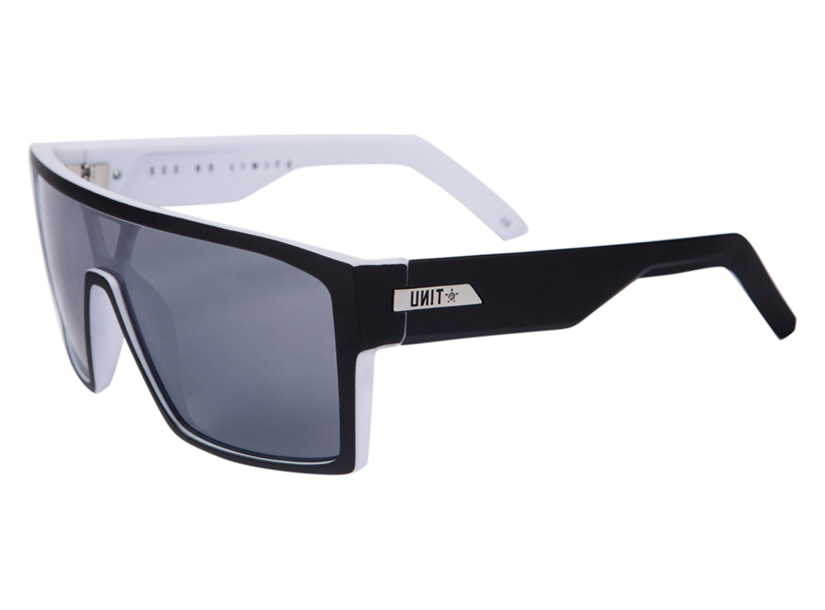 Unit Command Polarised Sunglasses - Black-Silver