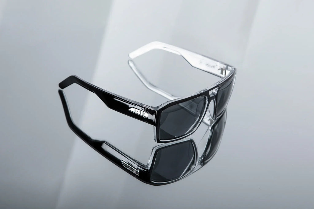 Unit Command Polarised Sunglasses - Black-Silver